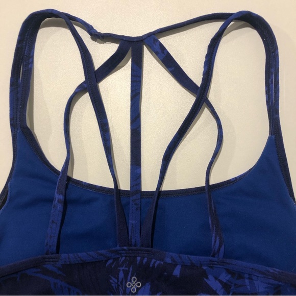 Shambhala Sports Bra Womens size Small Blue and Black colors - Picture 8 of 9
